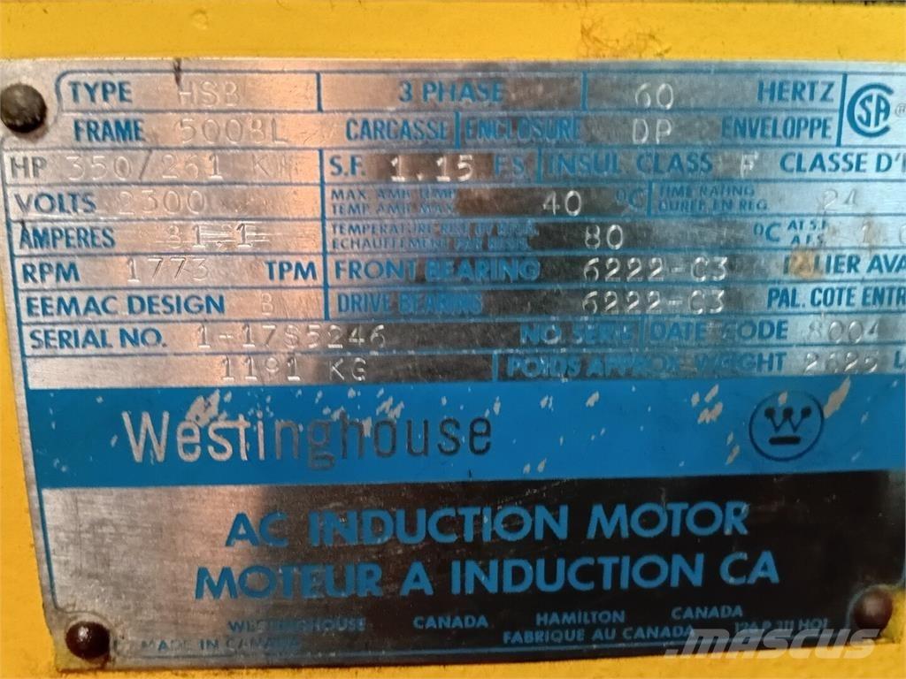 Westinghouse HSB Промышленные двигатели