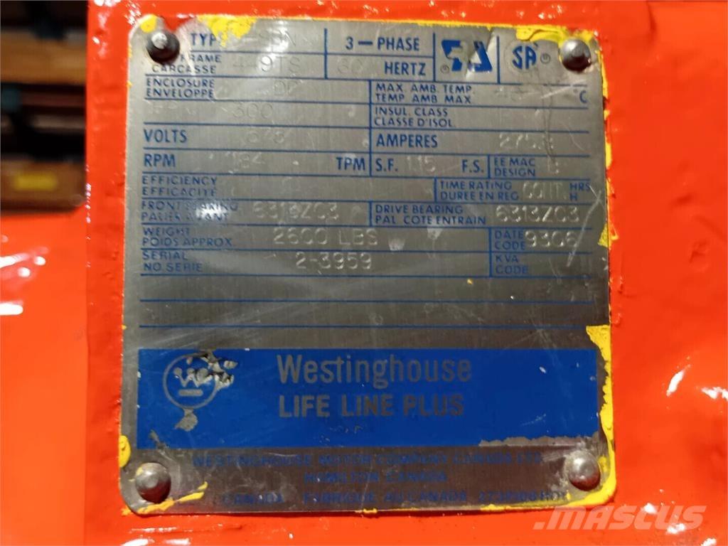 Westinghouse HSBN Промышленные двигатели