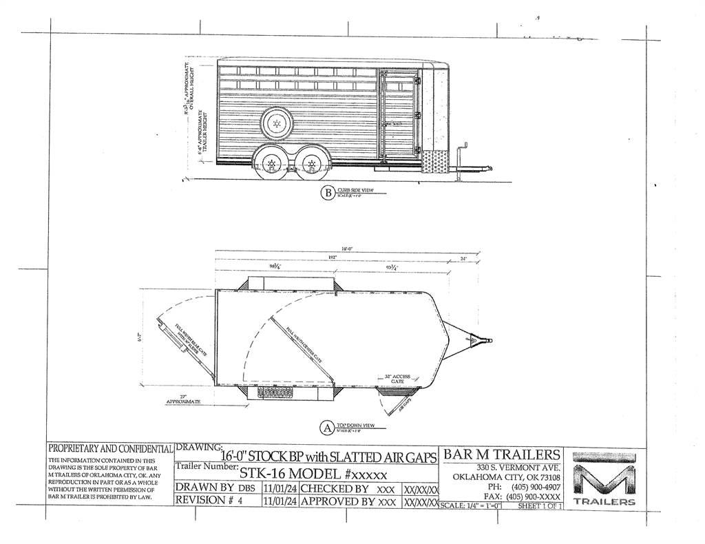 BAR-M STK-16 Трейлеры для транспортировки животных