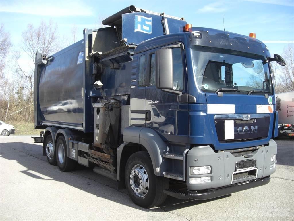 MAN 26360FNLL / RECHTSGEST. Мусоровозы