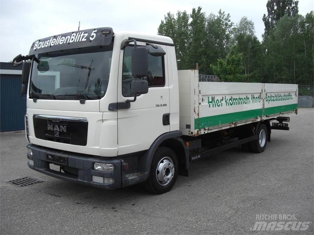 MAN 8180L Грузовики-платформы/боковая разгрузка