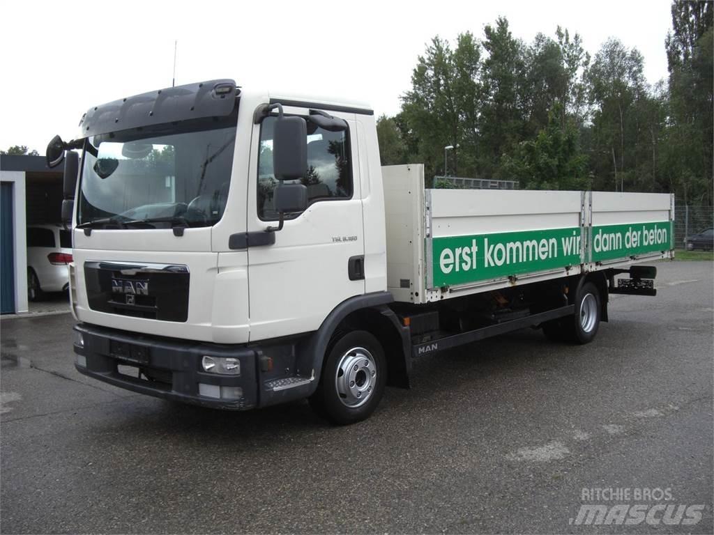 MAN 8180L Тентованные грузовики