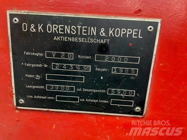 O&K V 20 Дизельные погрузчики