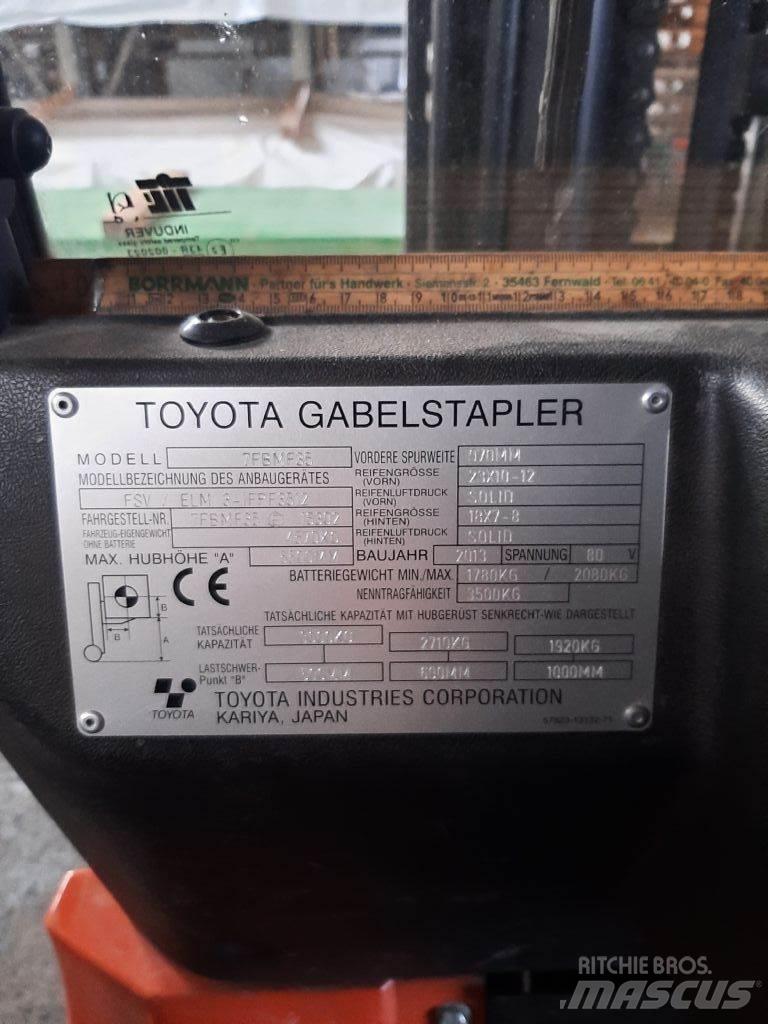 Toyota 7FBMF35 Электропогрузчики