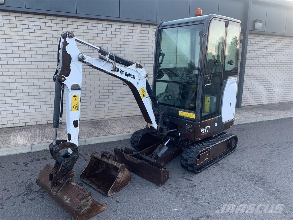 Bobcat E17 Гусеничные экскаваторы