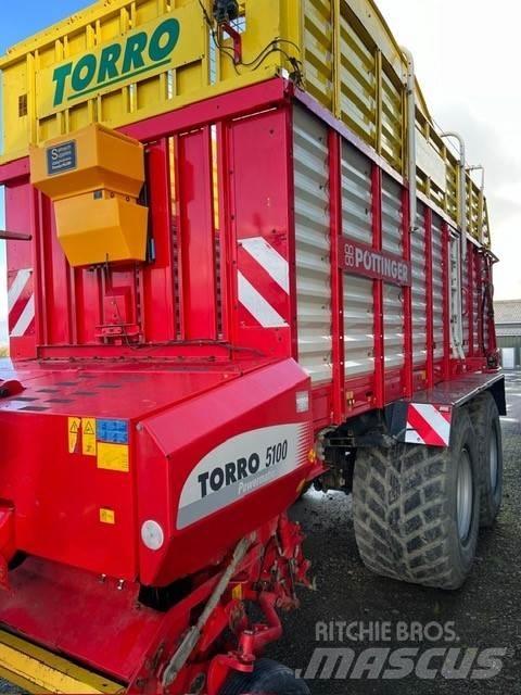 Pöttinger Torro 5100L Кормовые вагоны