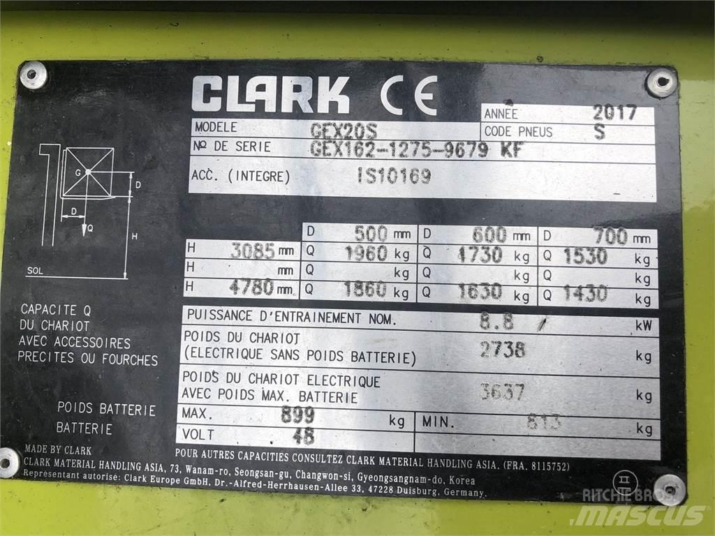 Clark GEX20S Другие складские механизмы