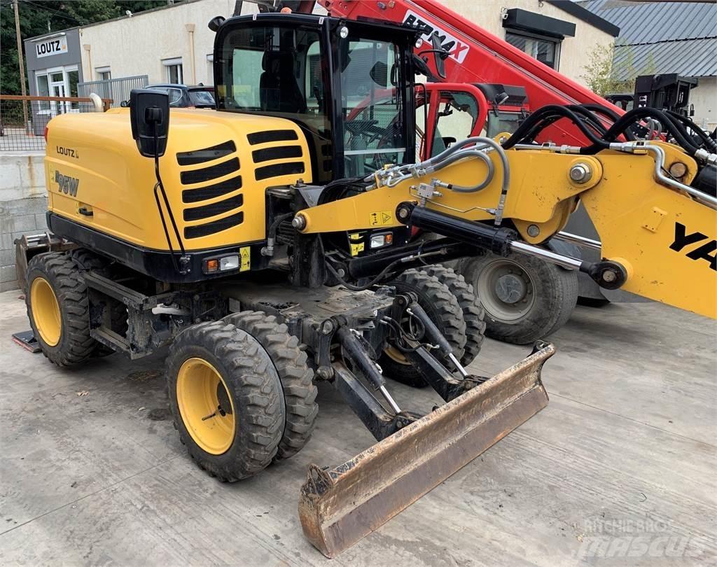 Yanmar B95W Колёсные экскаваторы