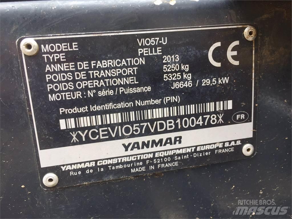 Yanmar VIO57 Мини-экскаваторы