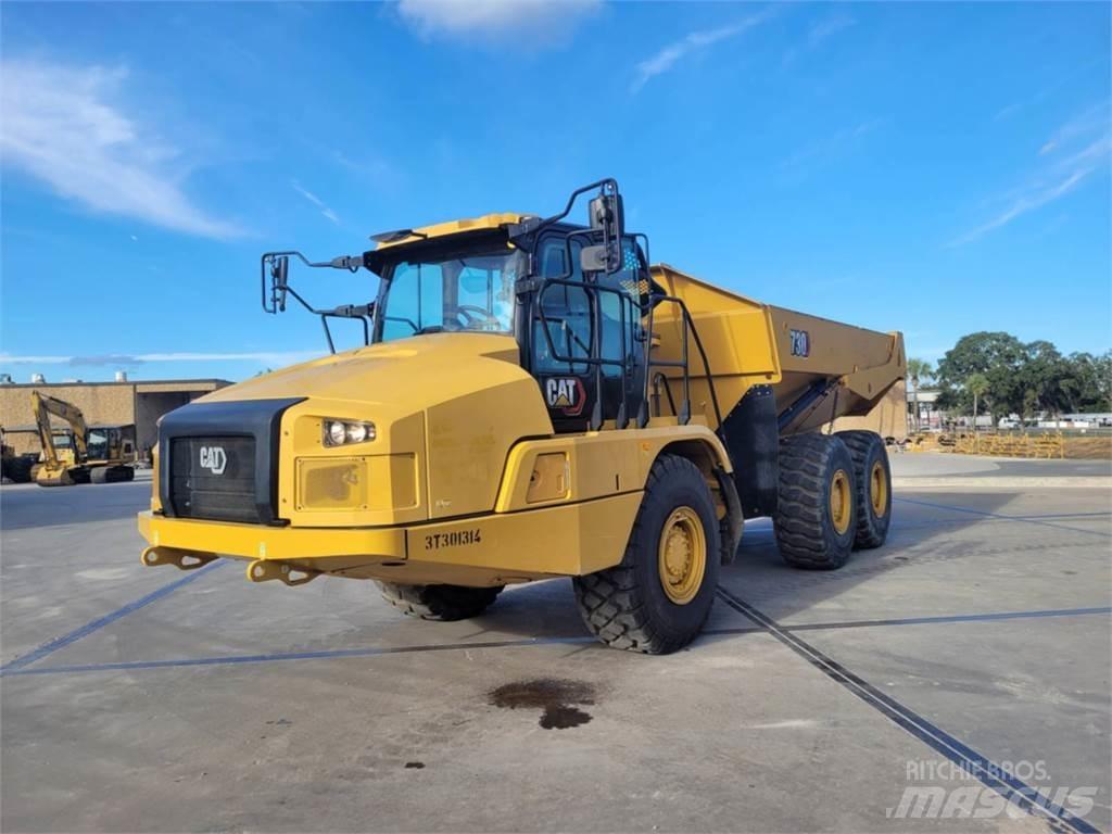 CAT 730 Шарнирно-сочленённые самосвалы