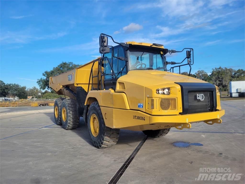 CAT 730 Шарнирно-сочленённые самосвалы