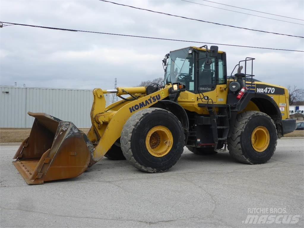 Komatsu WA470-8 Фронтальные погрузчики