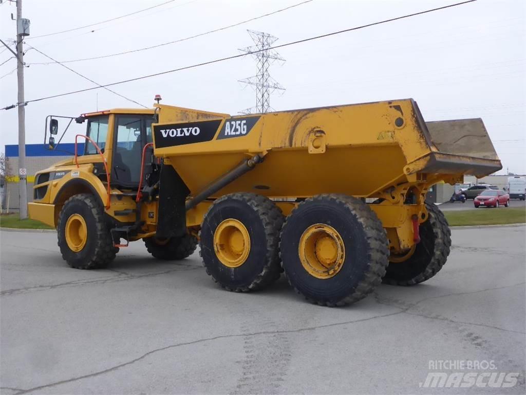 Volvo A25G Шарнирно-сочленённые самосвалы