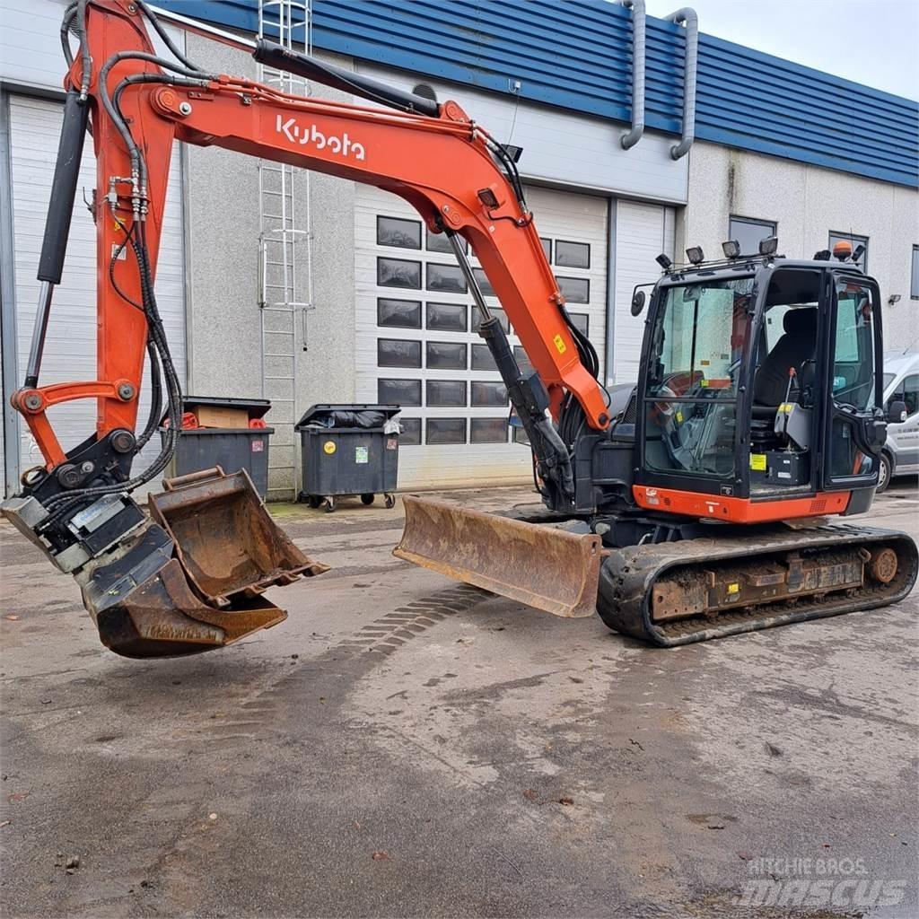 Kubota KX080-4 Мини-экскаваторы