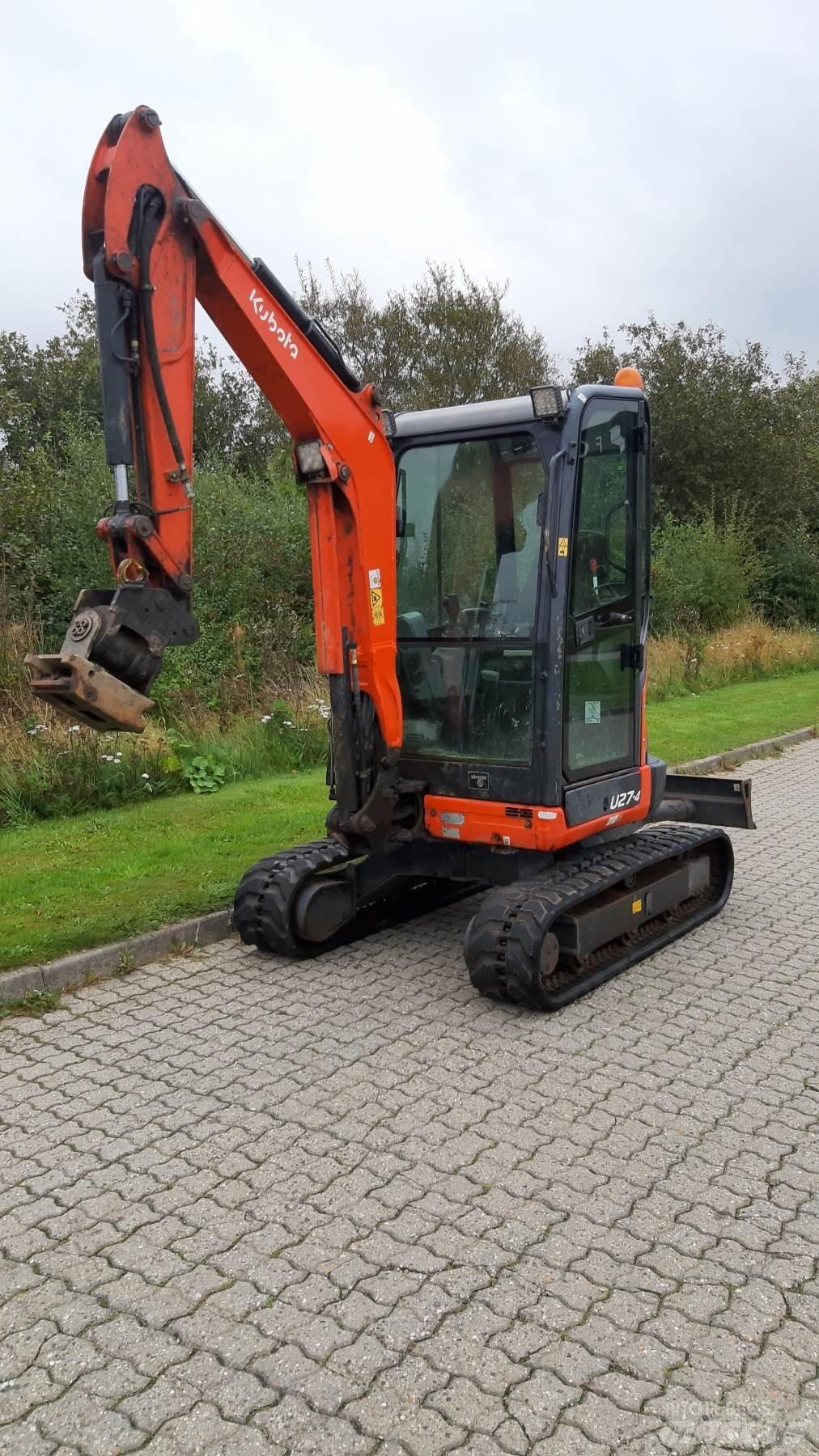Kubota U27-3 Мини-экскаваторы