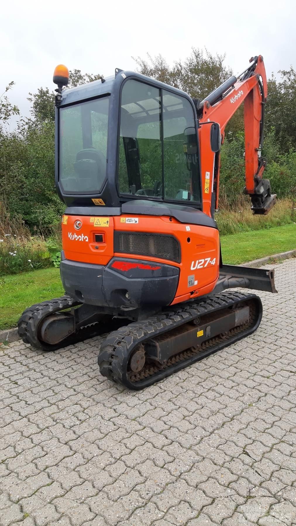 Kubota U27-3 Мини-экскаваторы