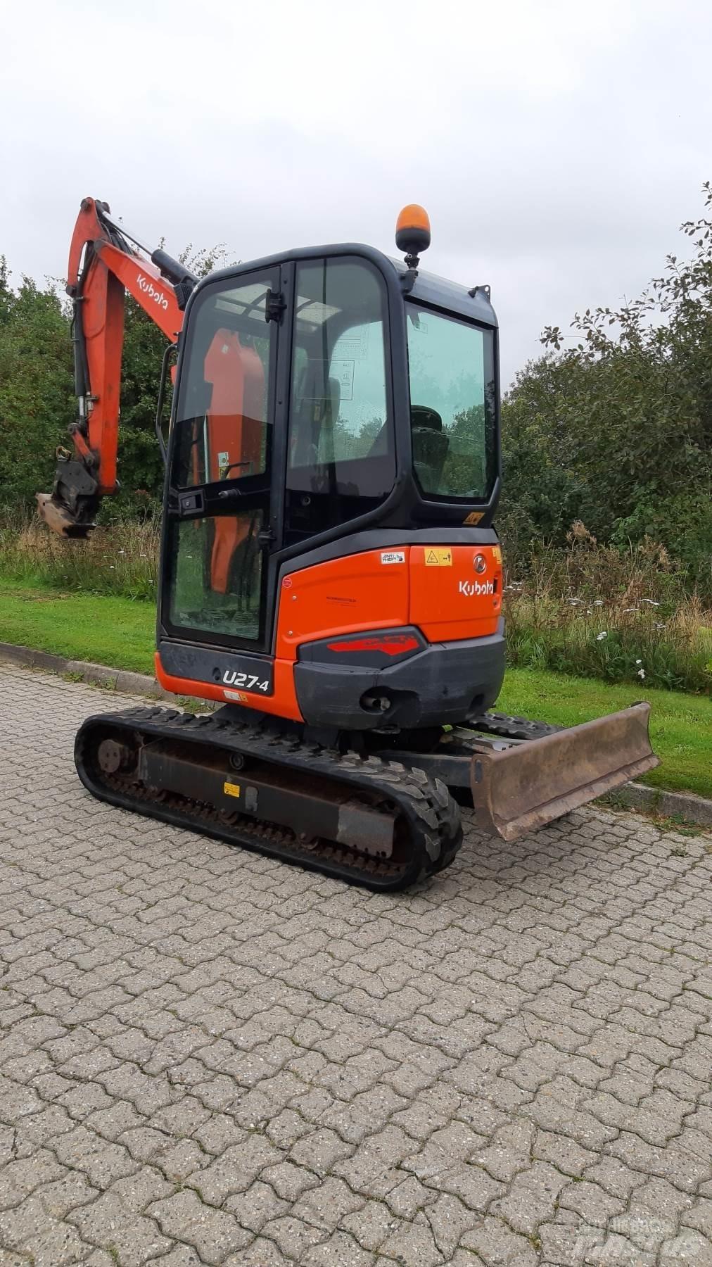Kubota U27-3 Мини-экскаваторы