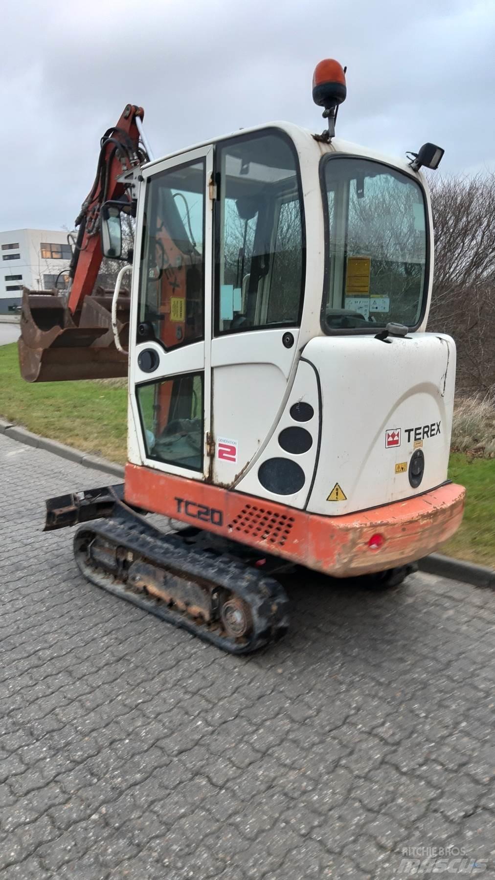 Terex TC20 Мини-экскаваторы