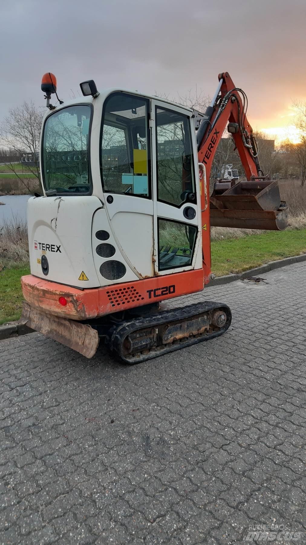Terex TC20 Мини-экскаваторы