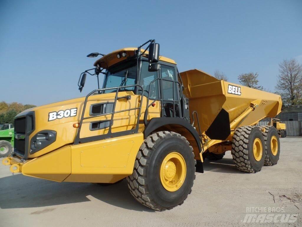 Bell B30E – 6X6 Мини-самосвалы