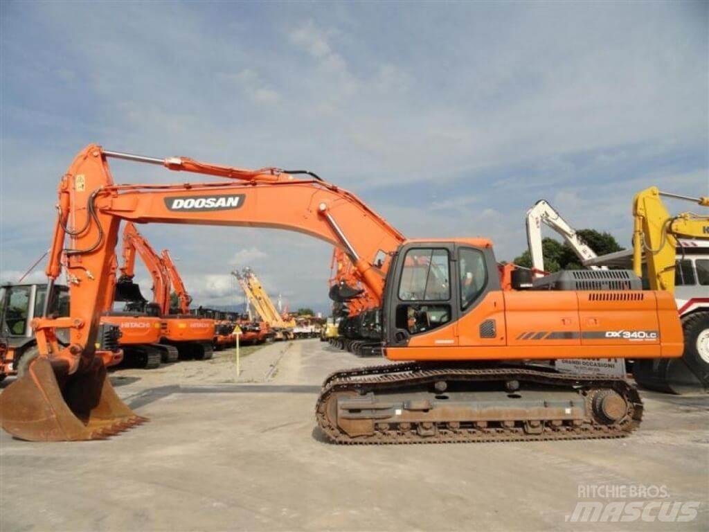 Doosan DX340LC Гусеничные экскаваторы