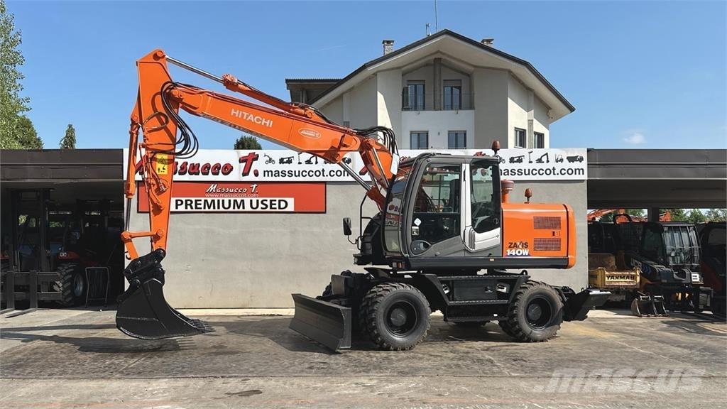 Hitachi ZX140WT-3 Колёсные экскаваторы