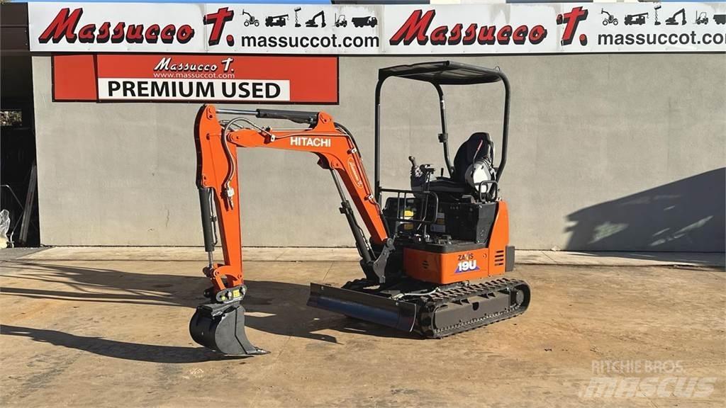 Hitachi ZX19U 5A YLR Мини-экскаваторы
