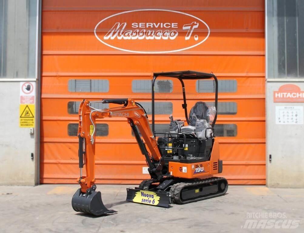 Hitachi ZX19U-6 Мини-экскаваторы