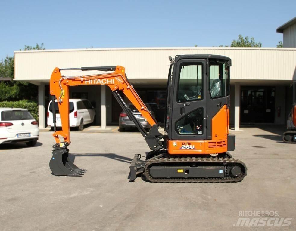 Hitachi ZX26U-6 CR Мини-экскаваторы
