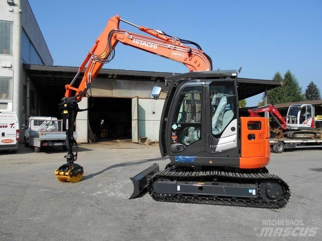 Hitachi ZX85US-5A Экскаваторы-харвестеры