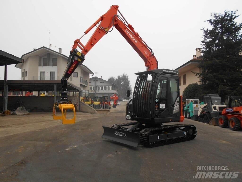 Hitachi ZX85US-5A Экскаваторы-харвестеры
