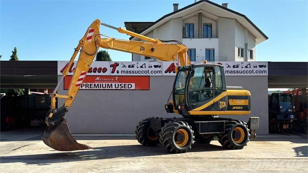 JCB JS130W 4x4 Колёсные экскаваторы