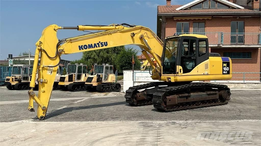 Komatsu PC160LC 7K Малые экскаваторы 7т-12т