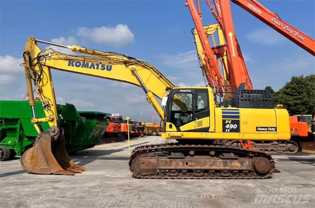 Komatsu PC490LC -11 Гусеничные экскаваторы