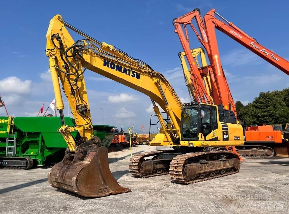 Komatsu PC490LC -11 Гусеничные экскаваторы
