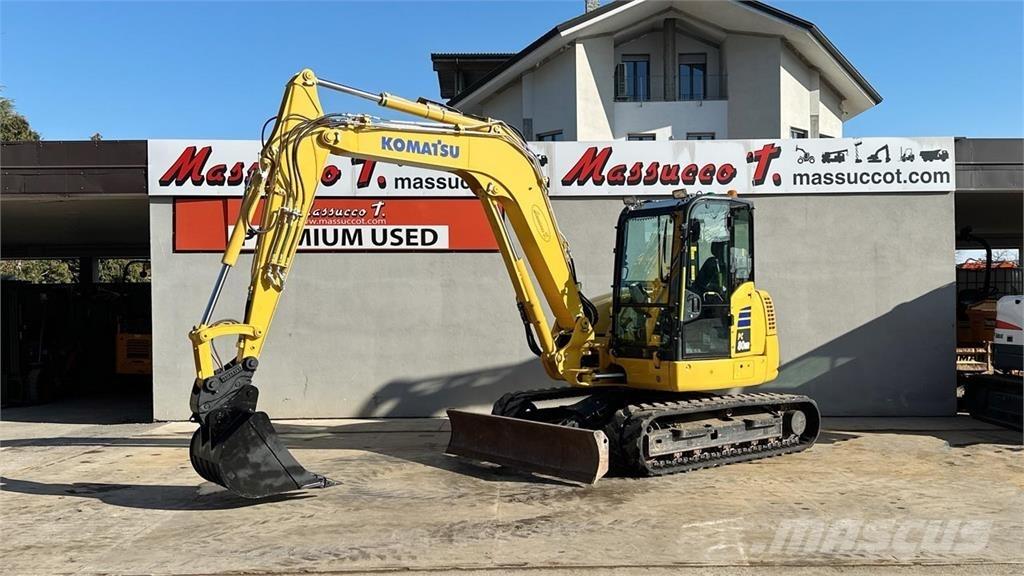 Komatsu PC80MR-5E Малые экскаваторы 7т-12т