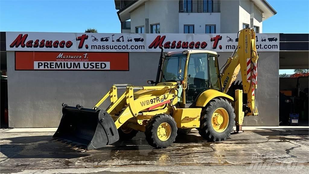 Komatsu WB97R Экскаваторы-погрузчики