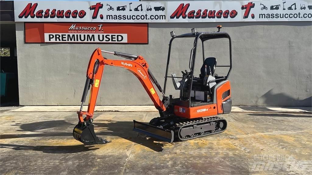 Kubota KX018-4 Мини-экскаваторы
