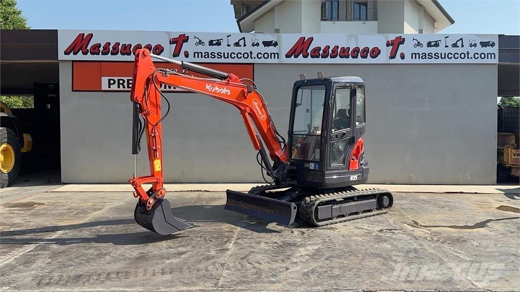 Kubota U35-3 Мини-экскаваторы