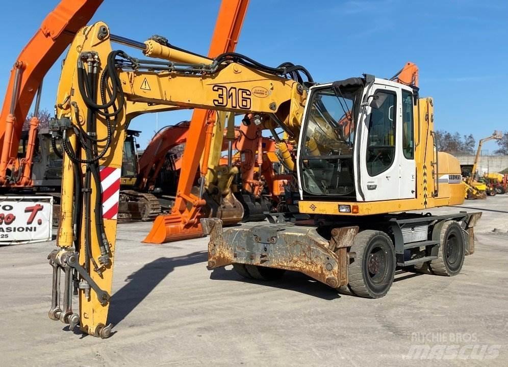 Liebherr A316 Колёсные экскаваторы