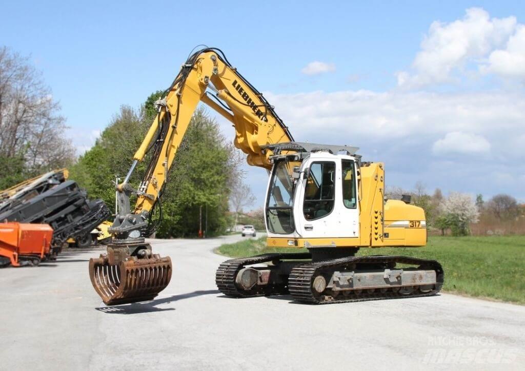 Liebherr R317 Litronic Колёсные экскаваторы