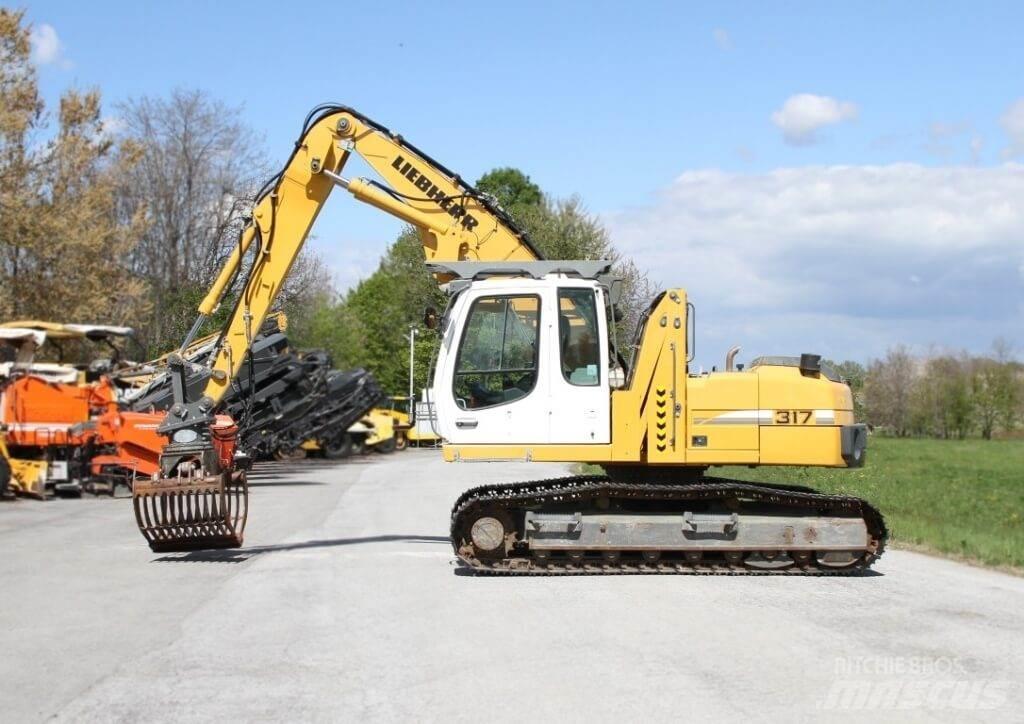 Liebherr R317 Litronic Колёсные экскаваторы
