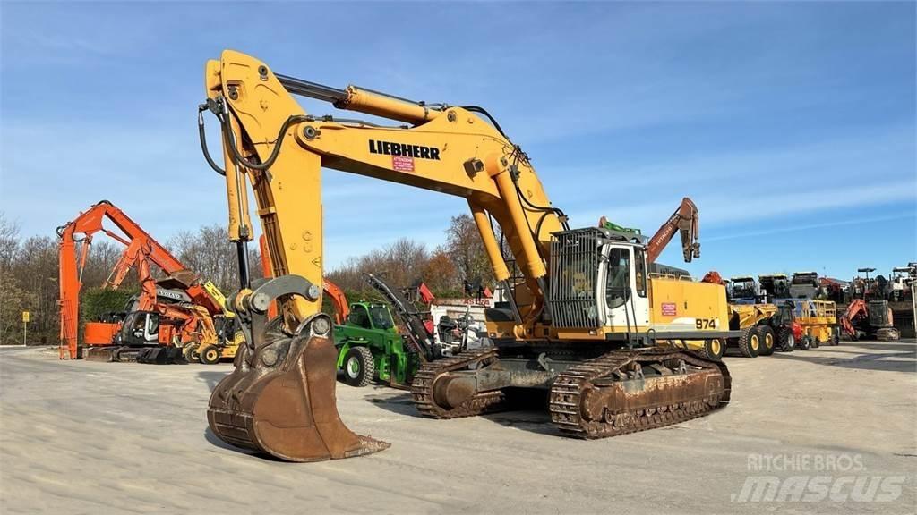 Liebherr R974C HDSL Гусеничные экскаваторы
