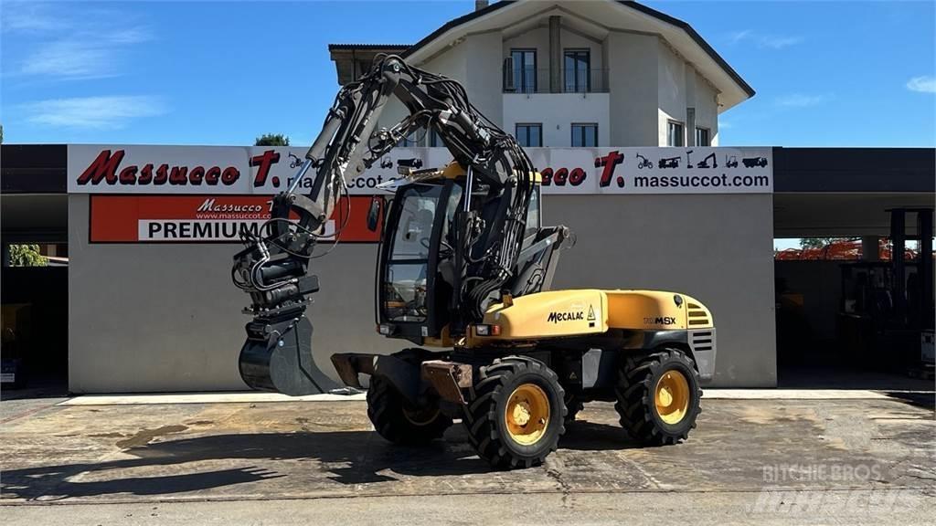 Mecalac 10MSX 4X4 Колёсные экскаваторы