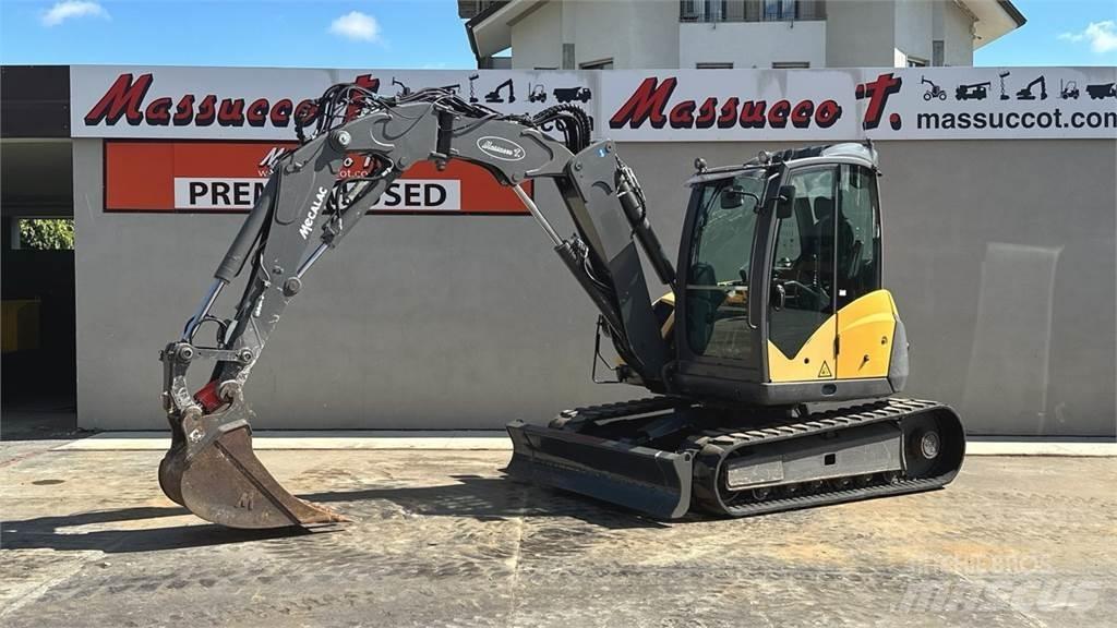 Mecalac 8MCR Малые экскаваторы 7т-12т