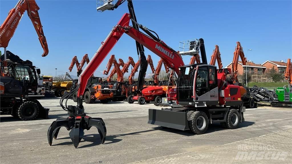 Minelli M18 Колёсные экскаваторы