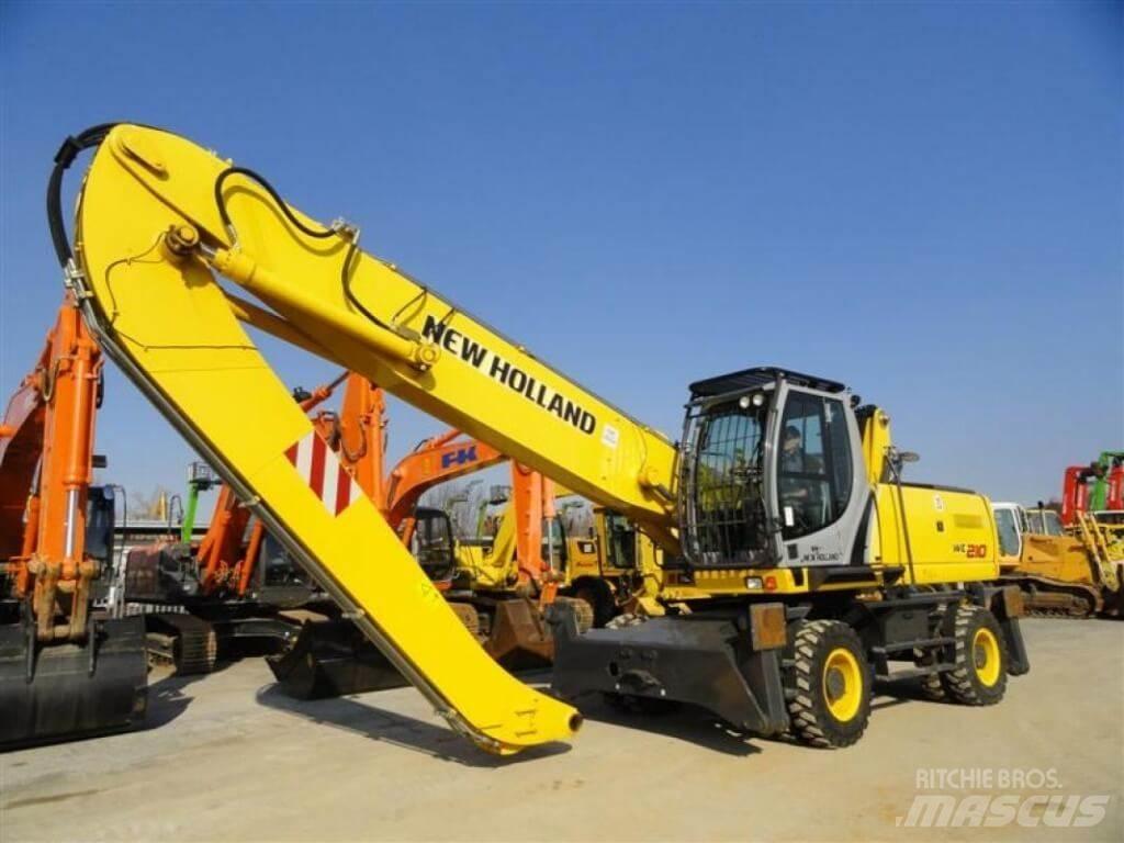 New Holland WE210 Колёсные экскаваторы
