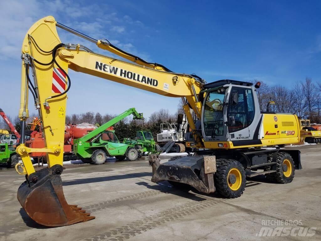 New Holland WE210 Колёсные экскаваторы