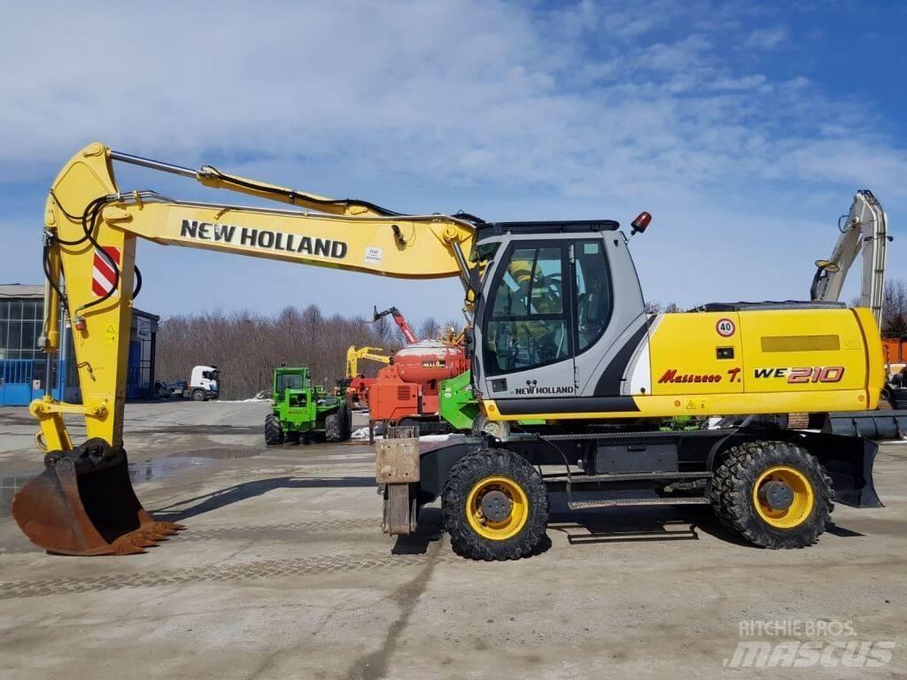 New Holland WE210 Колёсные экскаваторы