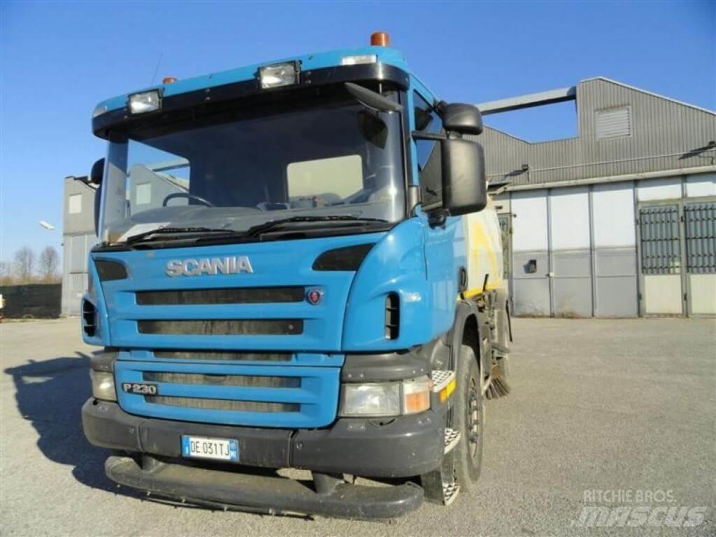 Scania P 230 Bucher Уборочные машины